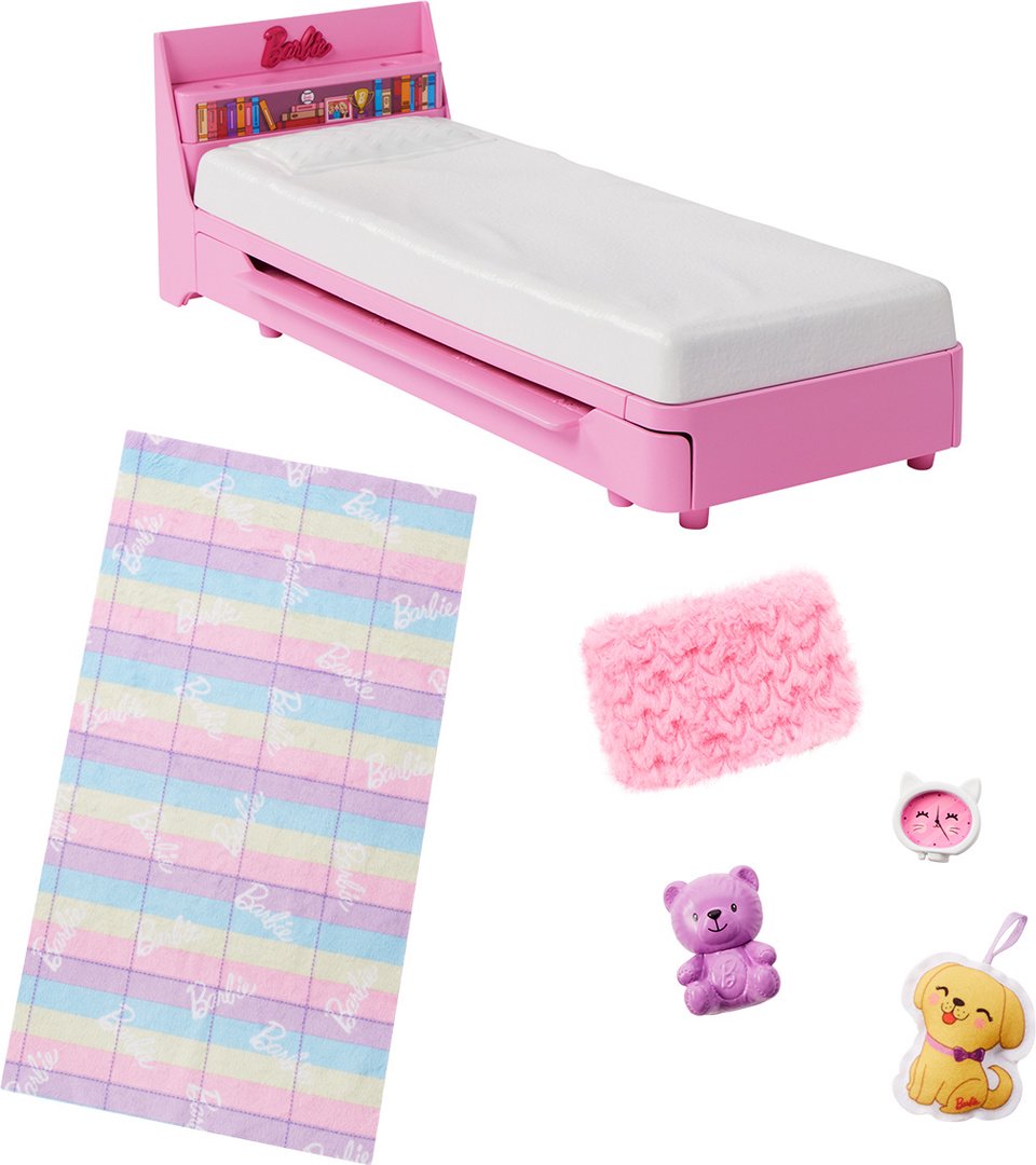 Игровой набор Barbie Кровать для куклы HMM640 купить,NaN