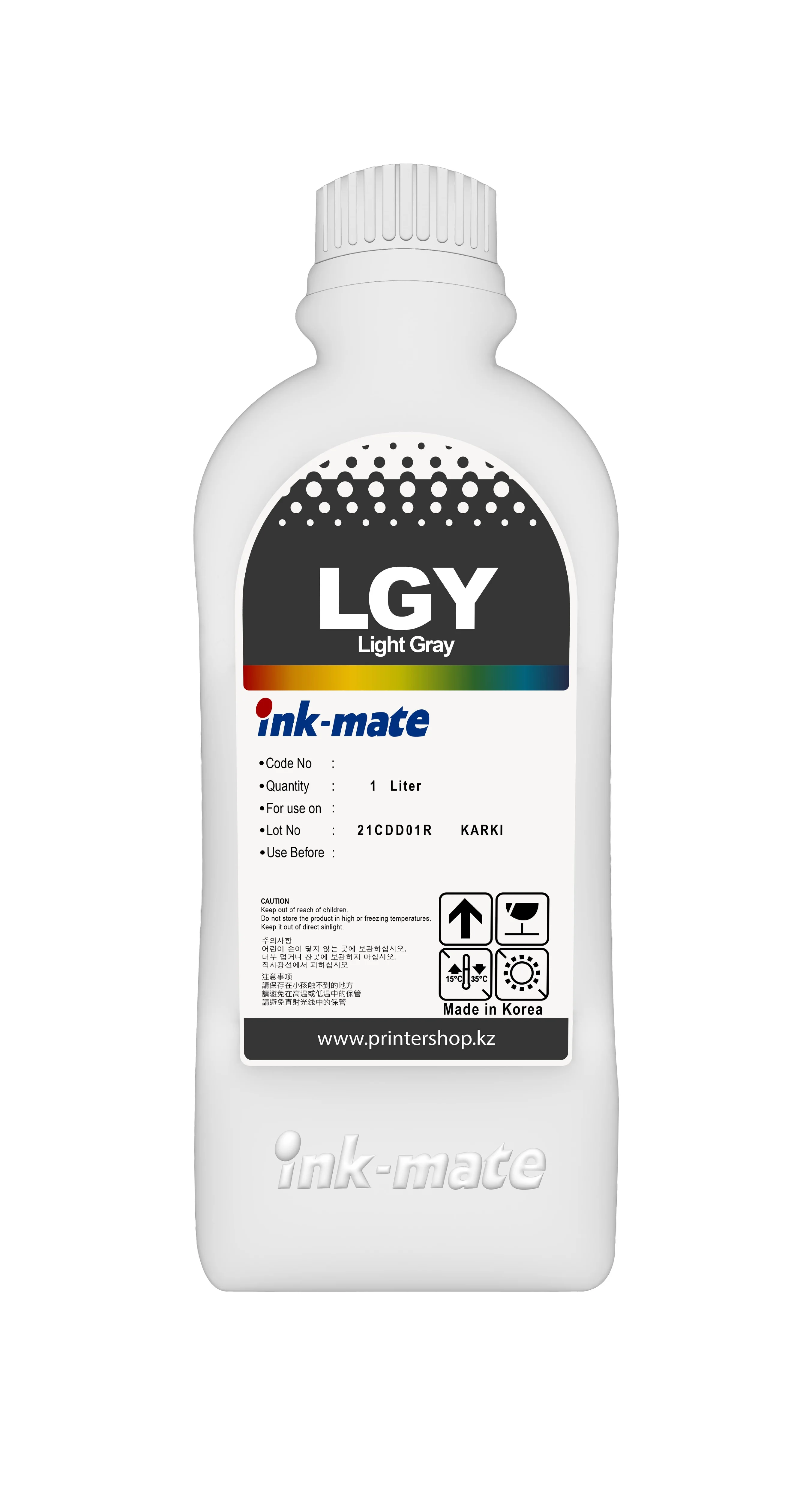 Чернила пигментные Ink-Mate CIMB-2830 LGY для Canon IPF PRO-520/521/540/540S 1000мл серые