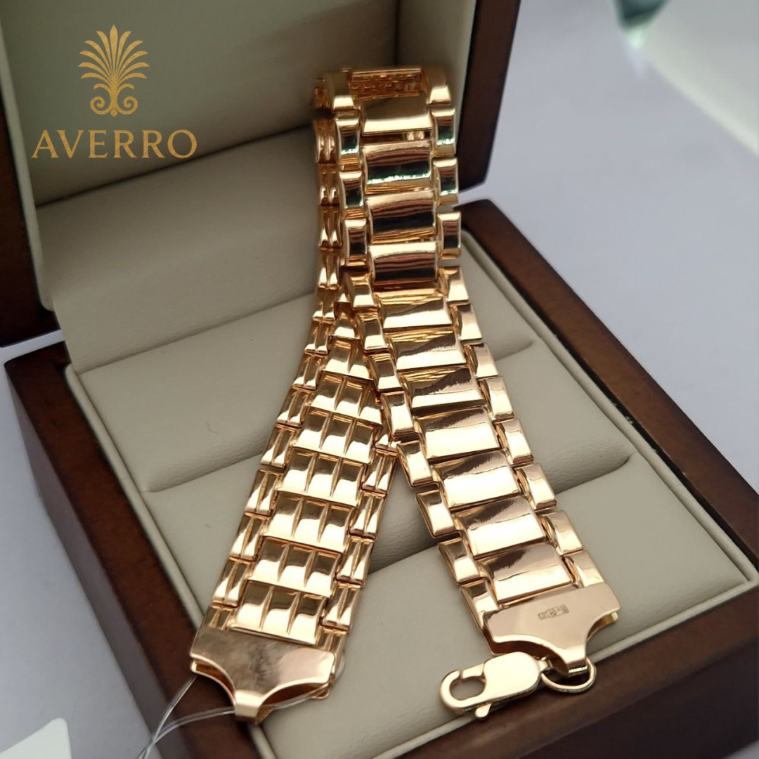 Браслет Averro Avr201220255 золото 15.46гр 21см купить,1587950