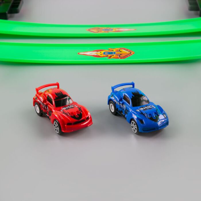 Автотрек Global Toys Трек-петля+2 машинки  011-21 купить,NaN
