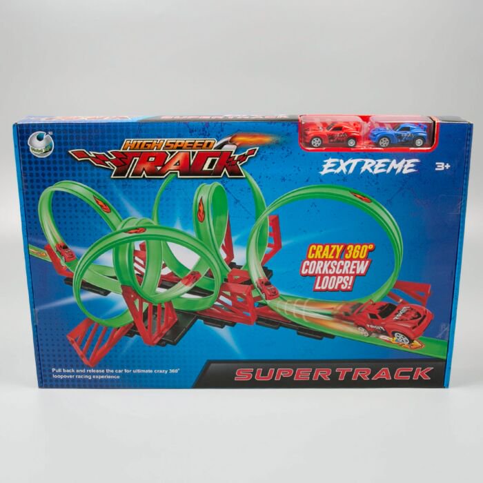 Автотрек Global Toys Трек+2 машинки 011-25 купить,NaN