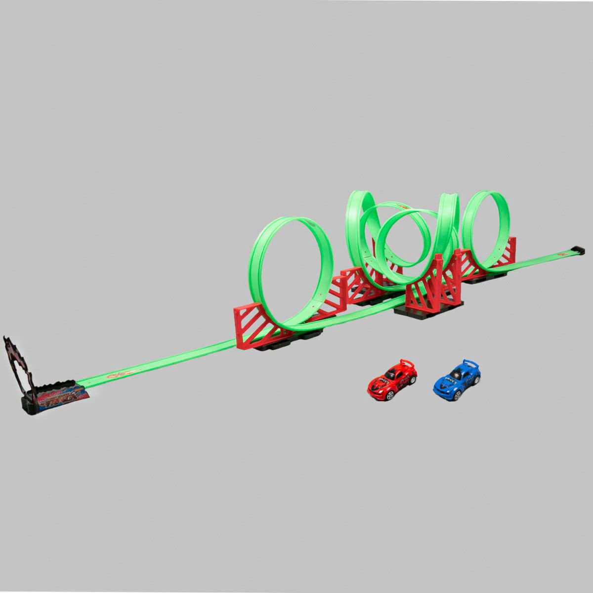 Автотрек Global Toys Трек+2 машинки 011-25 купить,NaN