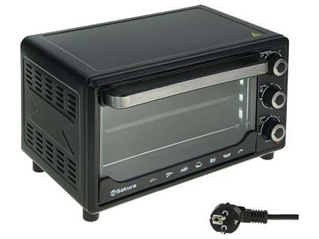 Мини-печь Sakura SA-7000BP черная купить,NaN
