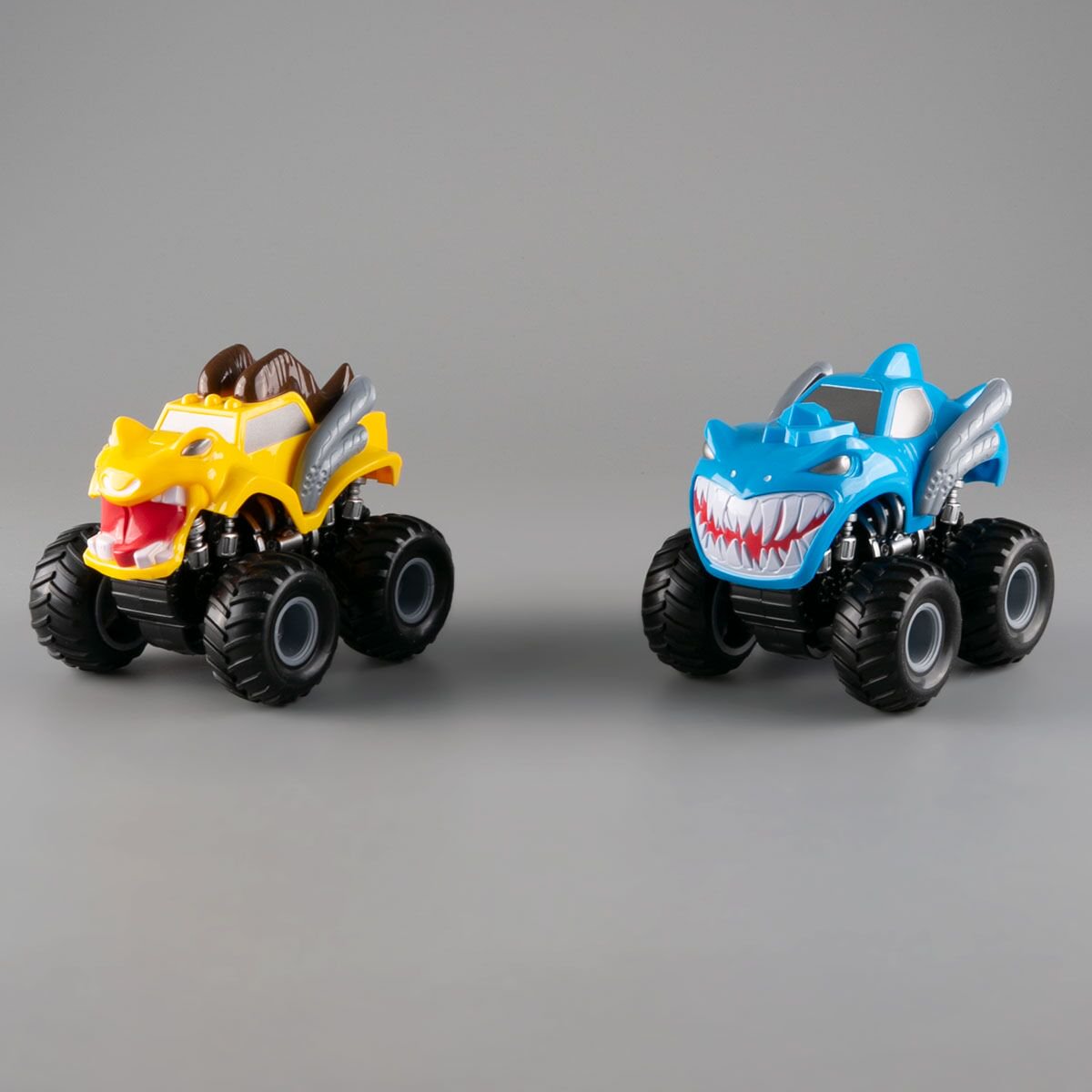 Игровой набор  KLX Monster SUV  2 машинки  синяя-желтая  купить,NaN