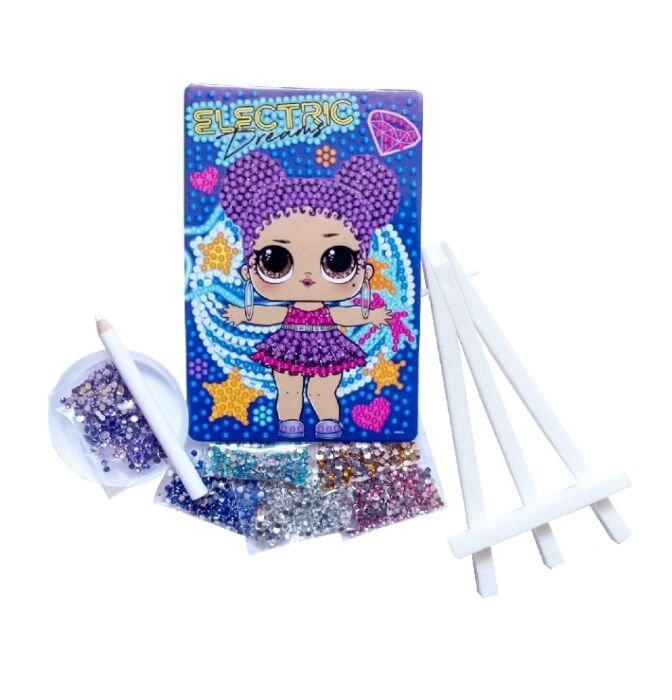 Мозаика алмазная L.O.L. Electric dreams 10х15см купить,NaN