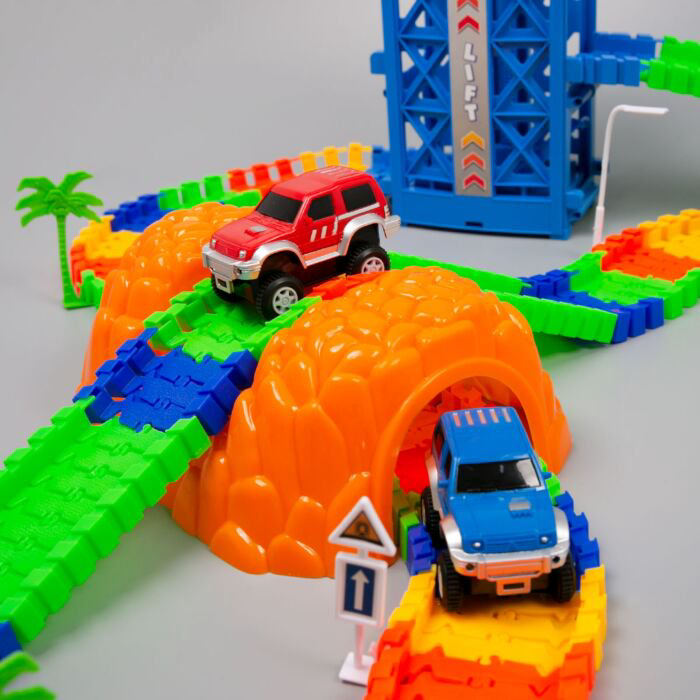 Сборный трек Action Track  288 деталей купить,NaN