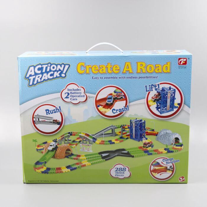 Сборный трек Action Track  288 деталей купить,NaN