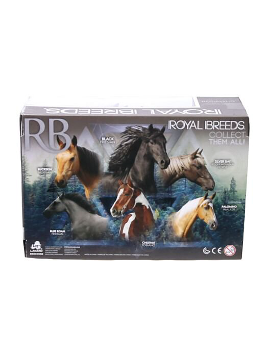 Игровой набор Lanard Royal Breeds  гнедо-пегая и cветло-рыжая купить,NaN
