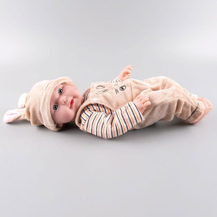 Кукла-пупс Kaifan Toys в бежевом костюмчике 66804E 42см  купить,NaN