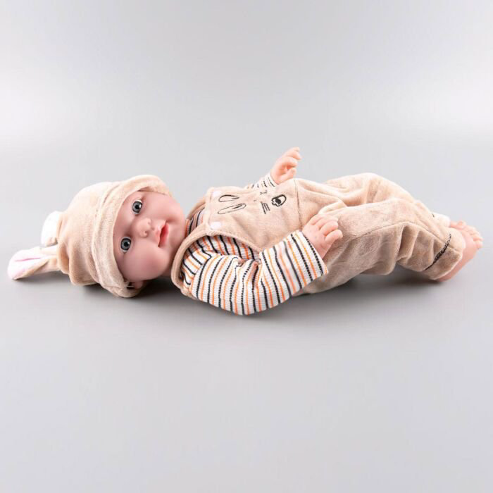 Кукла-пупс Kaifan Toys в бежевом костюмчике 66804E 42см  купить,NaN