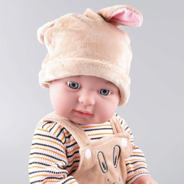 Кукла-пупс Kaifan Toys в бежевом костюмчике 66804E 42см  купить,NaN