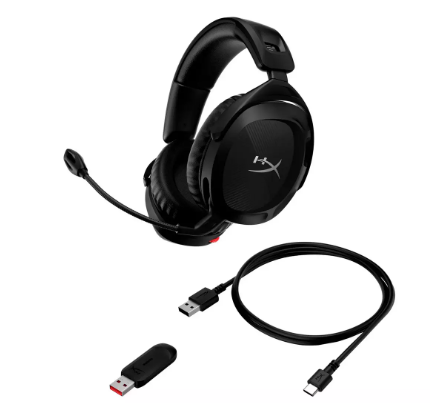 Наушники HyperX Cloud Stinger 2 Wireless 676A2AA черные - ForteMarket Наушники HyperX Cloud Stinger 2 Wireless 676A2AA черные купить,53544