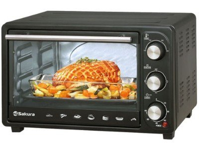 Мини-печь Sakura SA-7024B черная