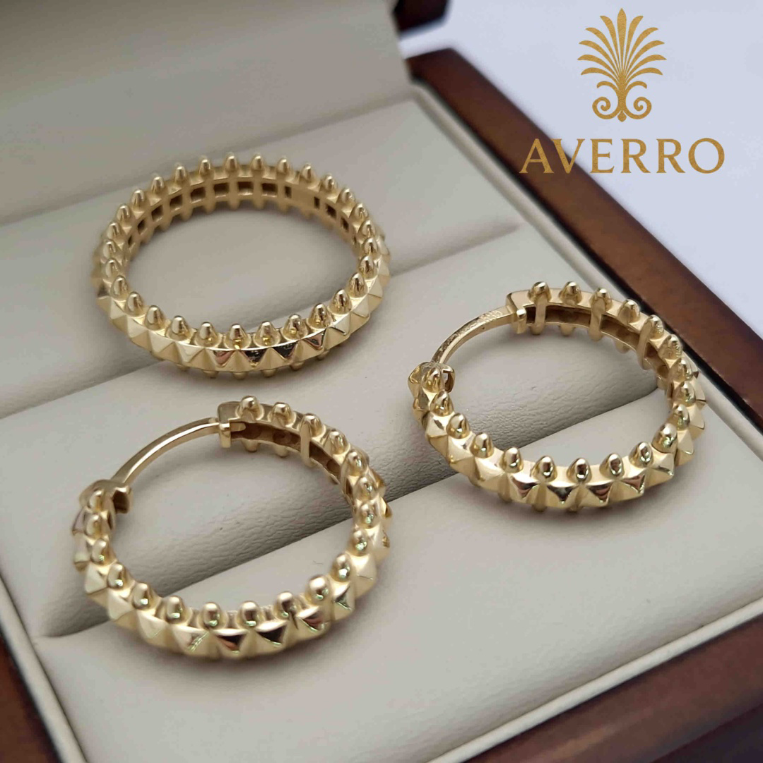 Комплект Averro Avm1001202610 золото 7.66гр 19р купить,NaN