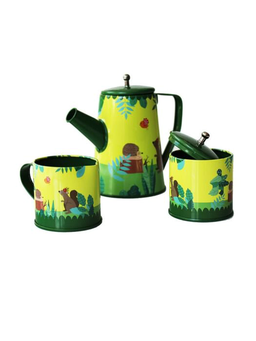 Посуда для кукол Yty Toys 15 предметов зеленая купить,NaN