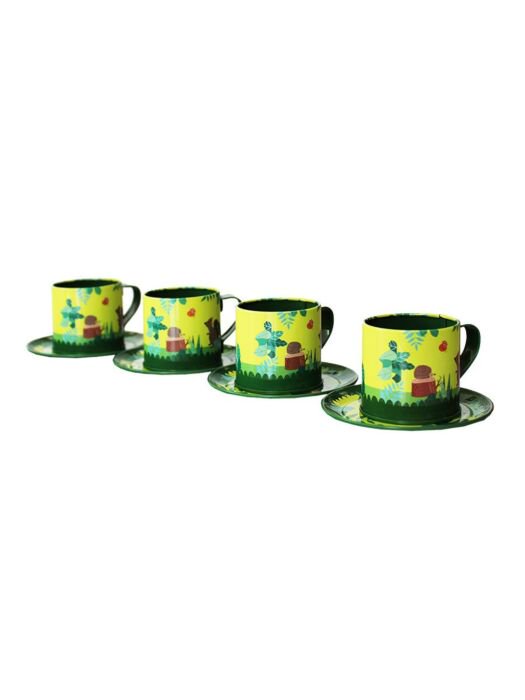 Посуда для кукол Yty Toys 15 предметов зеленая купить,NaN