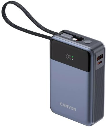 Внешний аккумулятор Canyon CNS-CPB600DG 20000 мАч серый купить,28990