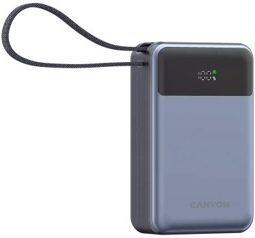 Внешний аккумулятор Canyon CNS-CPB600DG 20000 мАч серый купить,28990