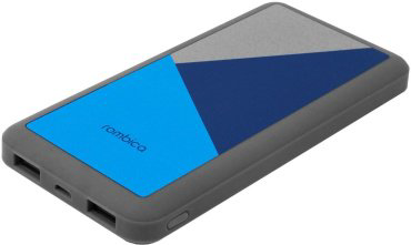 Внешний аккумулятор Rombica Bright 1C PB-00111 10000 mAh синий