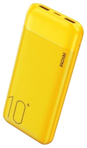 Внешний аккумулятор WEKOME WP-01 5400 мАч желтый