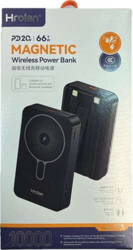 Внешний аккумулятор Hrolan P15 10000 мАч черный купить,9990