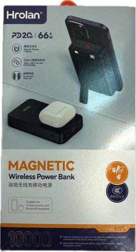 Внешний аккумулятор Hrolan P15 10000 мАч черный - ForteMarket Внешний аккумулятор Hrolan P15 10000 мАч черный купить,0