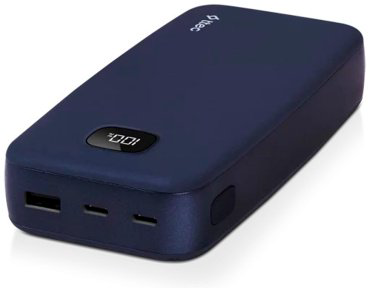 Внешний аккумулятор TTEC ChargeUp Pro LCD 20.000mAh PD 20W Navy (2BB213L) 20000 мАч синий купить,NaN