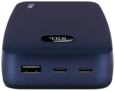 Внешний аккумулятор TTEC ChargeUp Pro LCD 20.000mAh PD 20W Navy (2BB213L) 20000 мАч синий купить,NaN