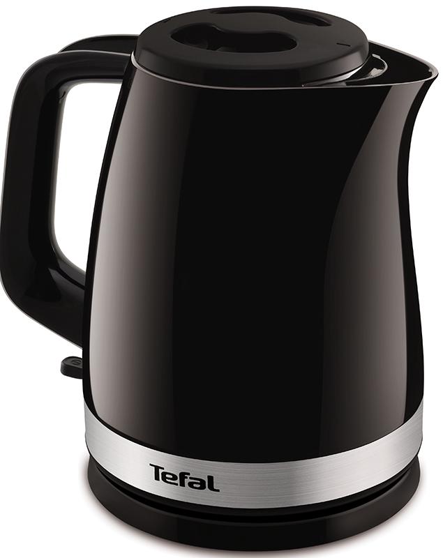 Электрочайник Tefal Delfini plus  KO150F30 1,5л черный