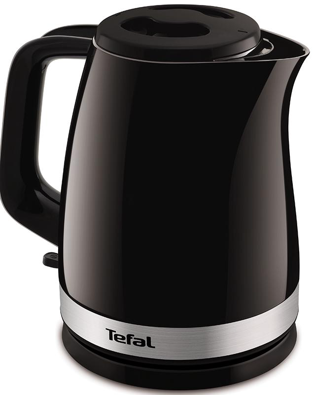 Электрочайник Tefal Delfini plus  KO150F30 1,5л черный