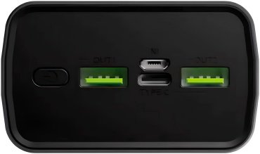 Внешний аккумулятор OLMIO QR-30 30000 мАч серый - ForteMarket Внешний аккумулятор OLMIO QR-30 30000 мАч серый купить,0