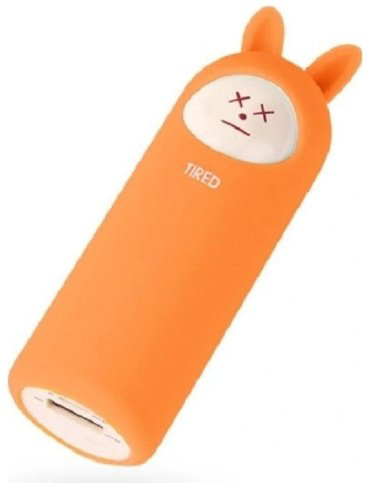 Внешний аккумулятор Rombica NEO Rabbit Tired NR-004T 5000 mAh оранжевый