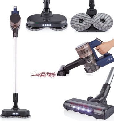 Пылесос Arnica Solara Pro Mop 2 в 1 сине-розовый купить,206970