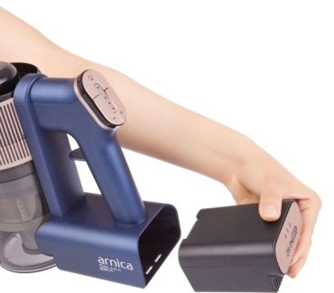 Пылесос Arnica Solara Pro Mop 2 в 1 сине-розовый купить,206970