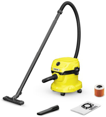Пылесос Karcher WD 2 Plus V-12/6/18/C (YYY) желтый купить,NaN