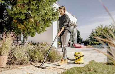 Пылесос Karcher WD 2 Plus V-12/6/18/C (YYY) желтый