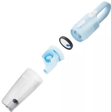 Пылесос Kitfort КТ-586-2 голубой