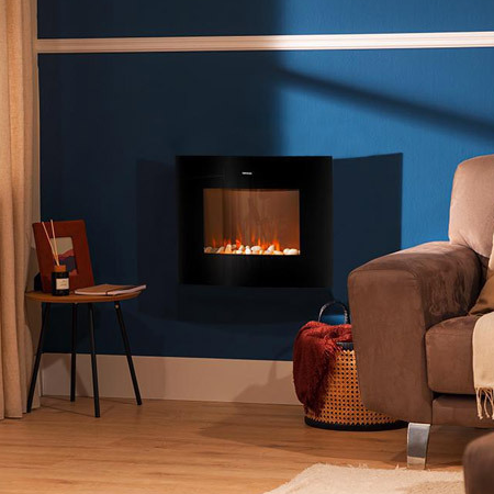 Электрокамин Cecotec ReadyWarm 2250 Curved Flames Connected 05813 черный