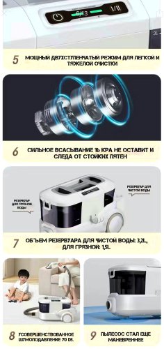 Пылесос Yili YLW6338 белый - ForteMarket Пылесос Yili YLW6338 белый купить,0