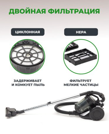 Пылесос ORION OVC-9006 черный купить,NaN