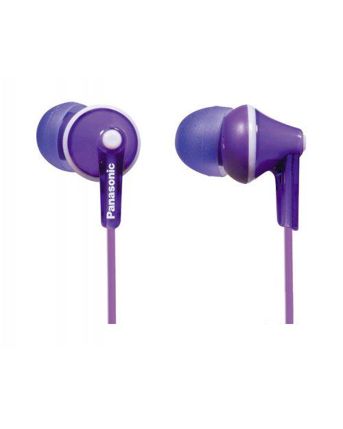Наушники Panasonic RP-HJE125E-V фиолетовые  купить,NaN