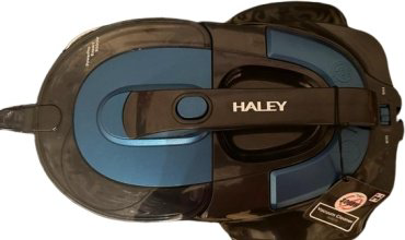 Пылесос Haley HY-9908 черный, синий