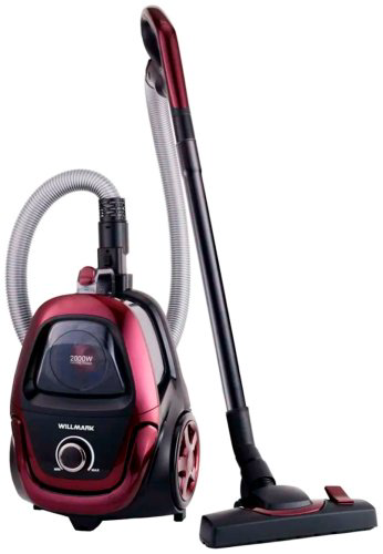 Пылесос Willmark VC-2630CYM бордовый купить,NaN