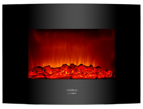 Электрокамин Cecotec ReadyWarm 2200 Curved Flames 05365 черный купить,68366