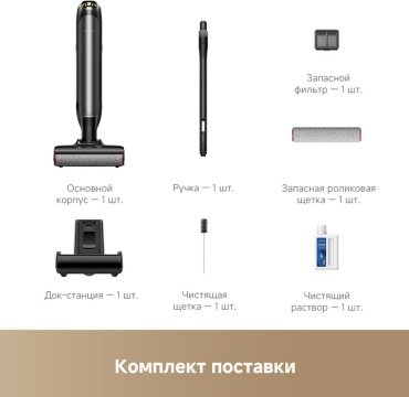 Пылесос TROUVER Wet and Dry M10 Pro черный купить,168990