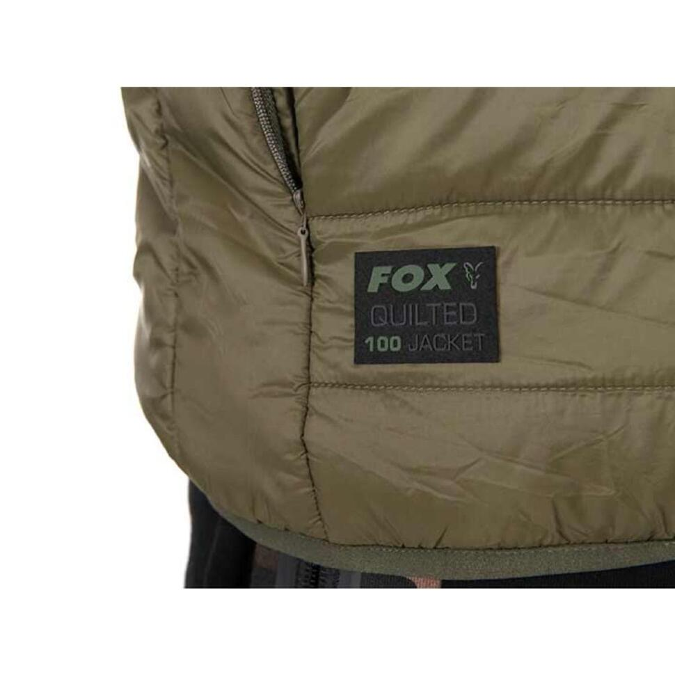 Куртка FOX Quilted 100 Jacket CFX475 оливковый M купить,NaN