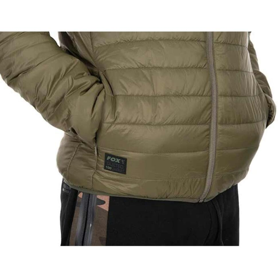Куртка FOX Quilted 100 Jacket CFX475 оливковый M купить,NaN