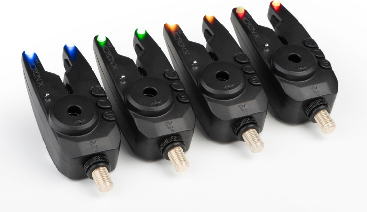 Сигнализатор поклевки FOX Mini Micron X 4+1 Set CEI199 черный купить,NaN