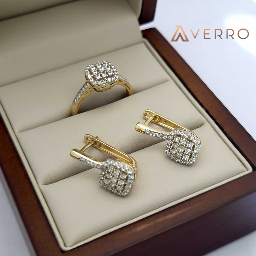 Комплект Averro A171120255 золото 6.99гр 18р купить,523000