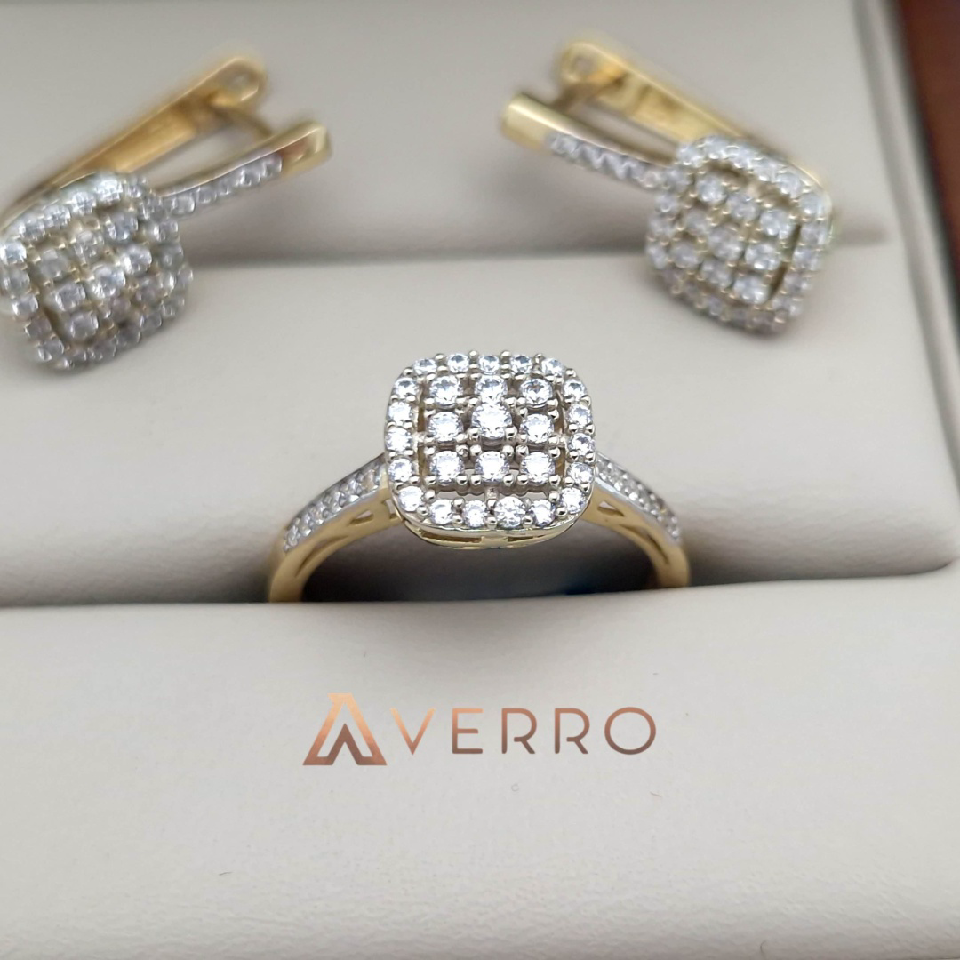 Комплект Averro A171120255 золото 6.99гр 18р купить,523000